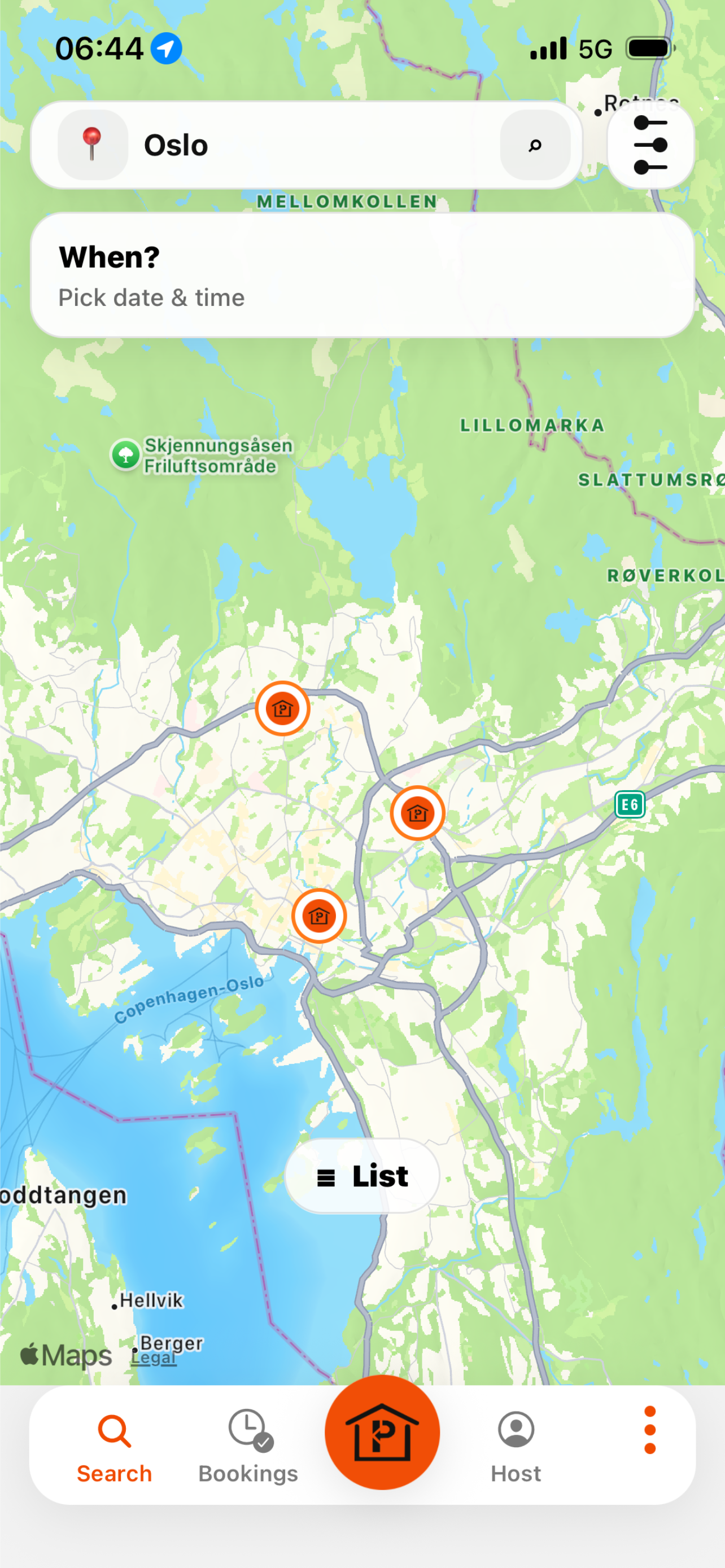 NaboSpot App Screenshot 1